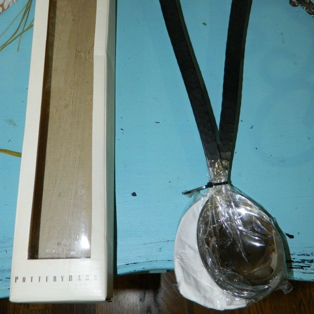 Pottery Barn Loredo Servers Serving Utensils Set of Two 18/8 Stainless